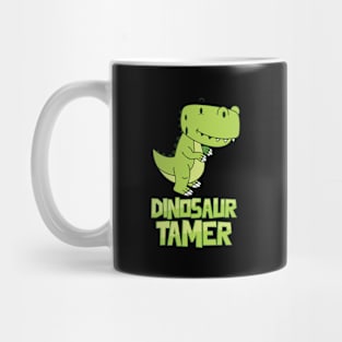 Dinosaur Reptile Tamer Evolution funny Dino Claws Mug